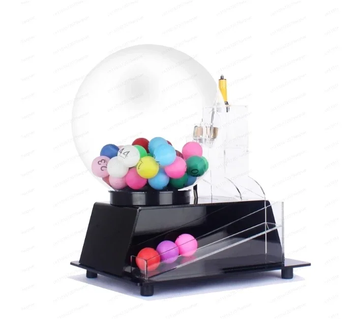Electric Chassis Number Selection Machine Lucky Turntable Two-color Ball Simulation Drilling Smooth Rolling New Lot tery