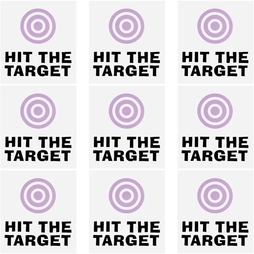 10Pcs Toilet Target…