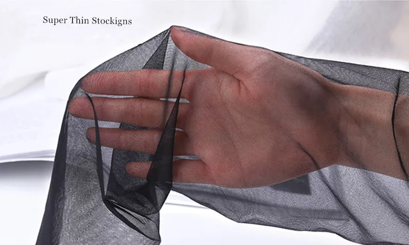 Neue 1D Damenstrumpfhose Nahtlose Strumpfhose Ultradünne transparente Nylonstrumpfhose Durchsichtige Strümpfe bis zum Zeh Sexy Damenstrumpfhose mit niedriger Taille – Detail 7