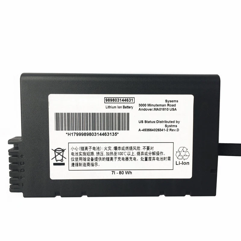 98980314463 -1 V24E batterij 11,1 V 6,6 Ah voor medische systemen VM6 VM8 monitorvermogen