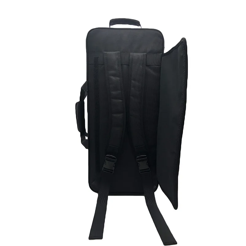 Alto E-Flat Saxophone Case Portable Backpack for Alto Sax Canvas Carry Bag Lightweight Musical Instrument Bag