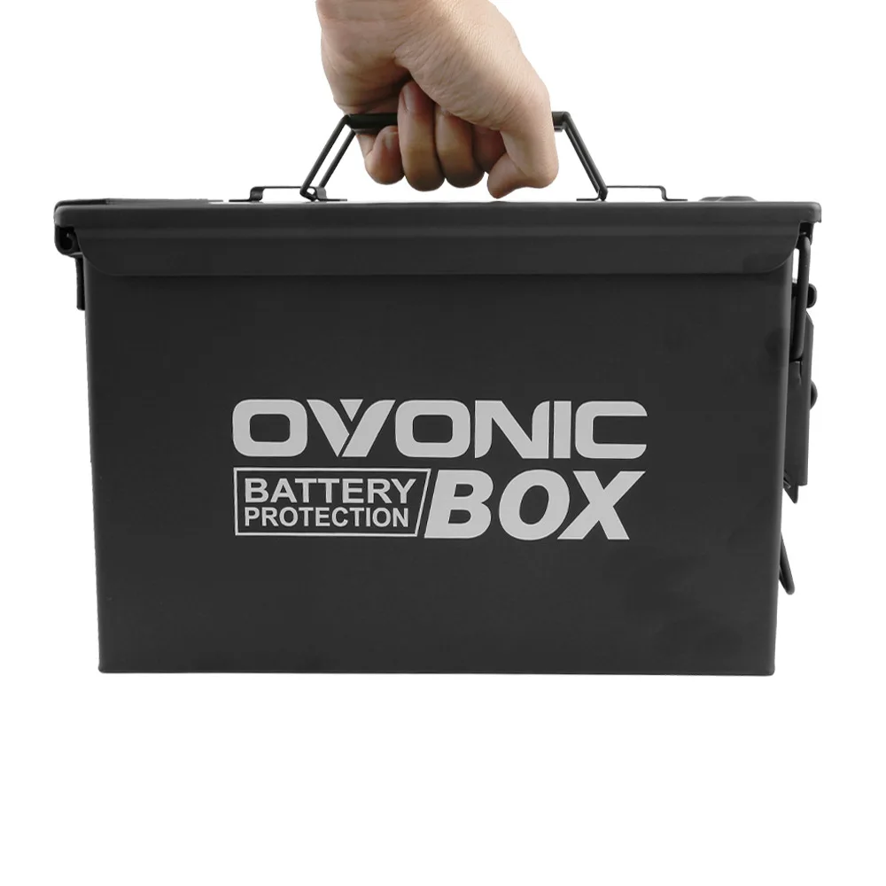 Fireproof Explosion-Proof Storage Box for OVONIC LiPo Battery Large Capacity Waterproof Protective Case Safe Storage Container