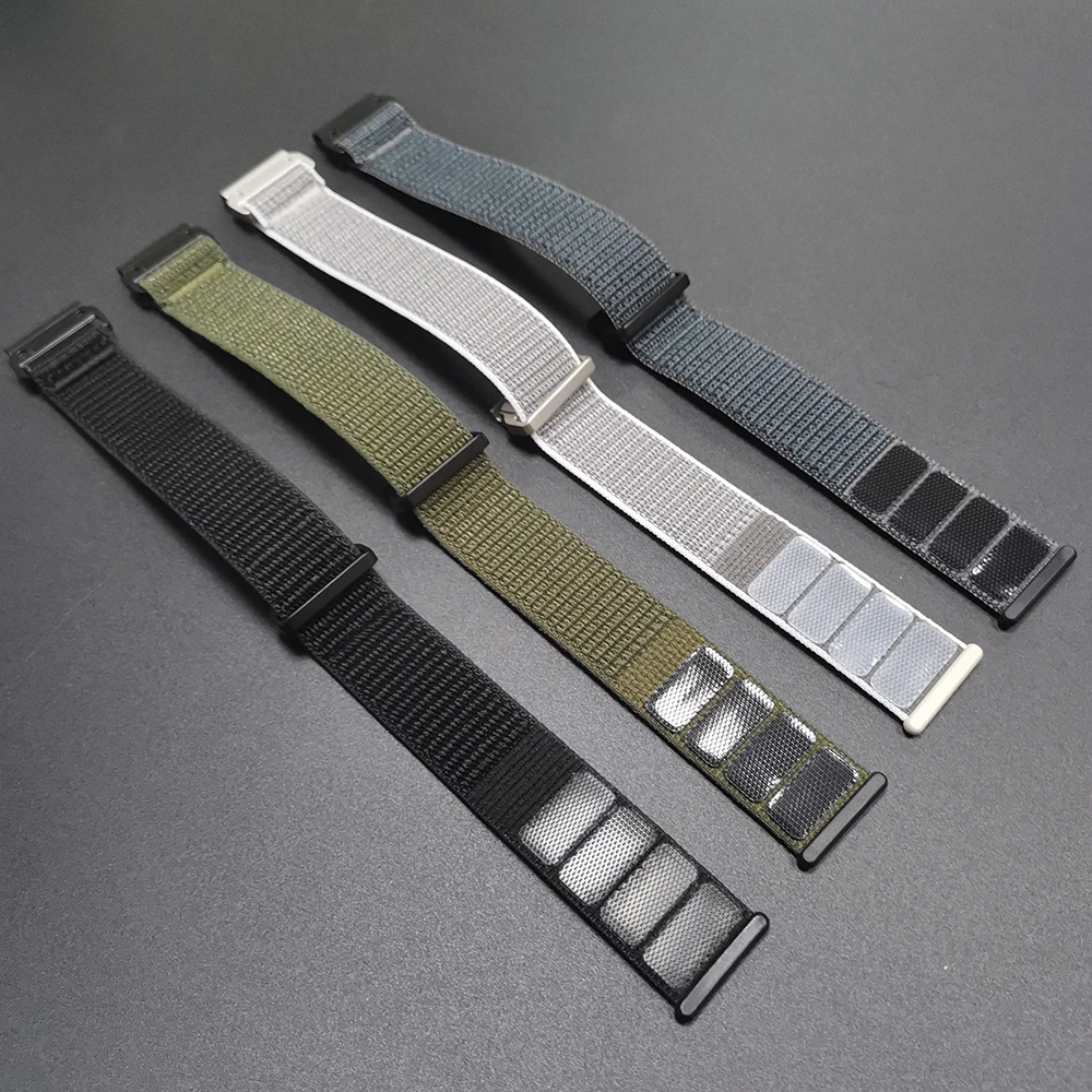22/26mm Quickfit Nylon WatchBand for Garmin Fenix 8 9 Pro 47mm 51mm/Enduro 4 Breathable Bracelet Tactix 8 7Pro Sport Woven Strap