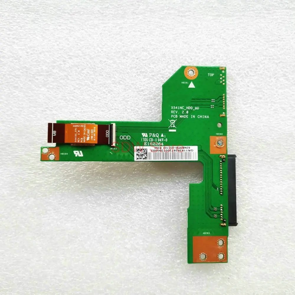 X541NC_HDD_BD REV 2.0 For ASUS X541NC HDD Board X541N HDD cable X541 D541N ODD HDD Board  X541NC Hard disk board