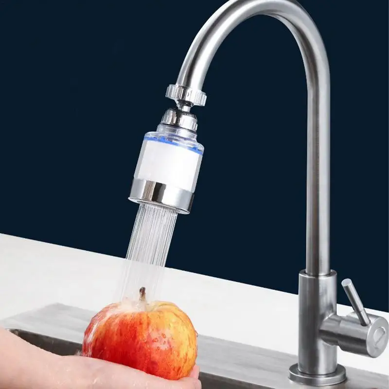 Water Faucet Filter Water Purifier Sink Filter Faucet Mount 360 Rotation Sink Purifier Bathroom Sink Water Filter Sink Faucet