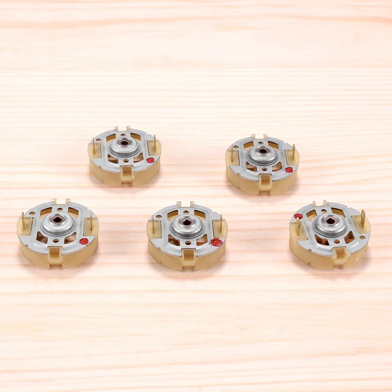 Motor bor listrik PORK-5Pcs dengan sikat karbon, aksesori alat pemegang obeng elektrik pengisi daya untuk RS550