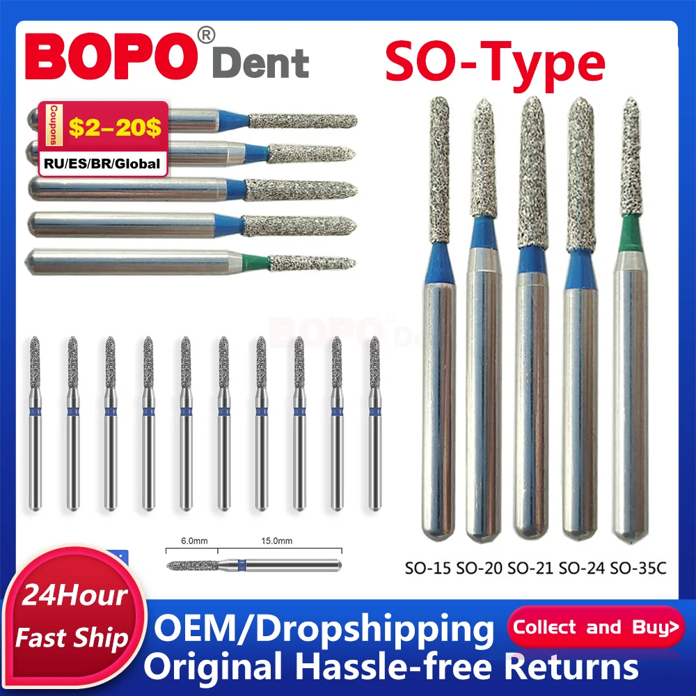 5Pcs/Pack Dental Di…
