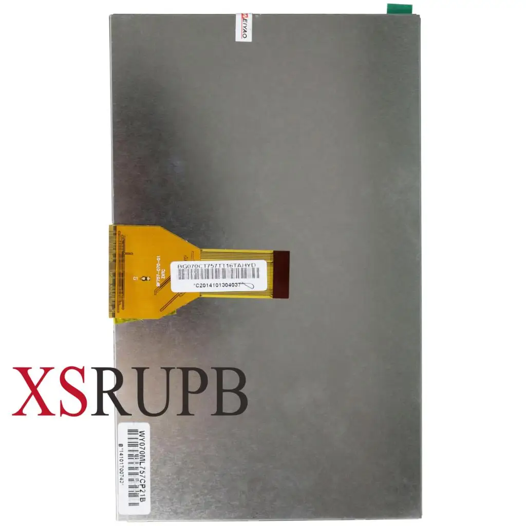 

1024x600 30pin orignal NEW 7'' tablet pc Irbis tx24/ tx50 / tx69 / TX33 / TX70/ TX18 lcd display screen matrix 163*97mm