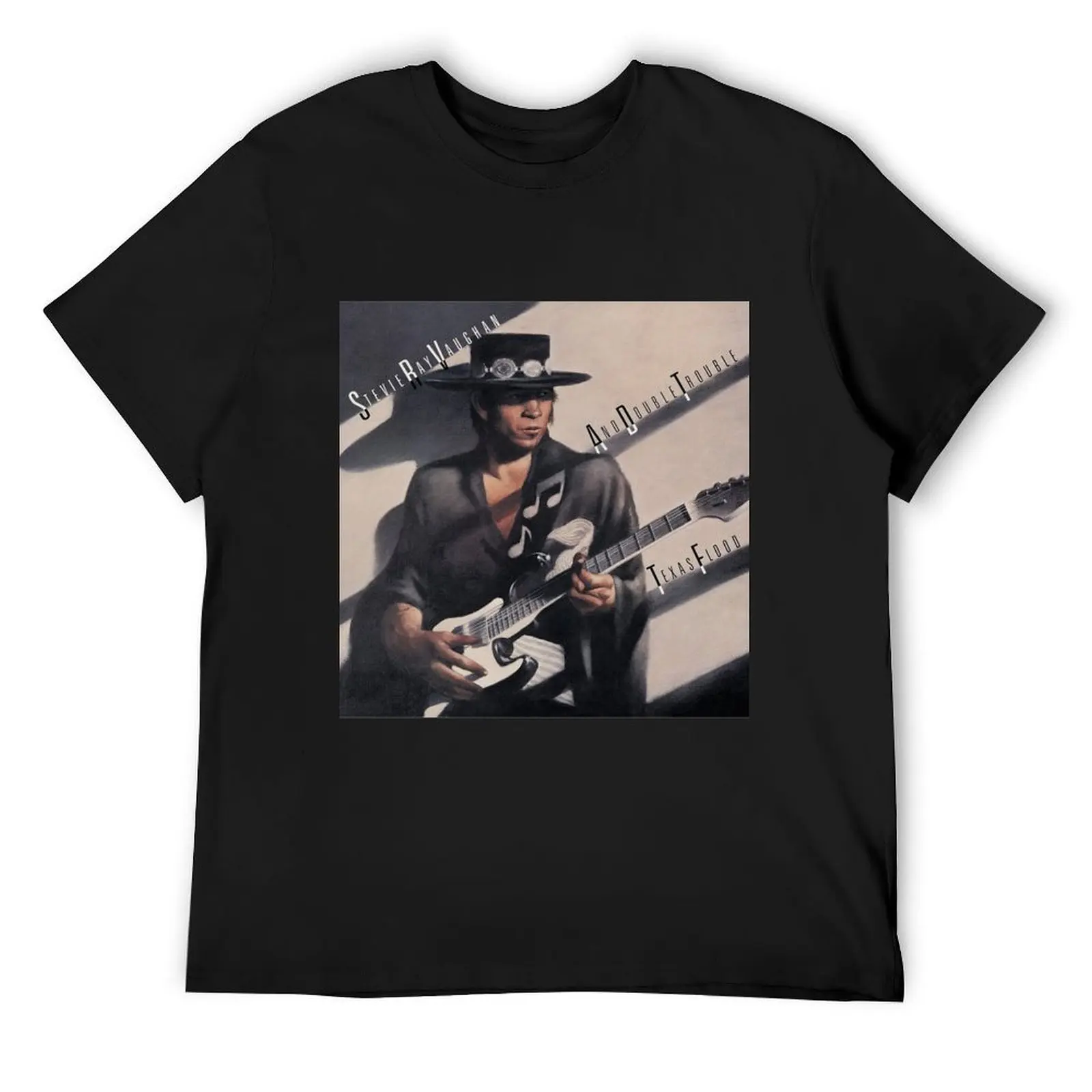 Texas Flood Stevie Ray Vaughan T-Shirt new edition plus size clothes boys whites fitted t shirts for men