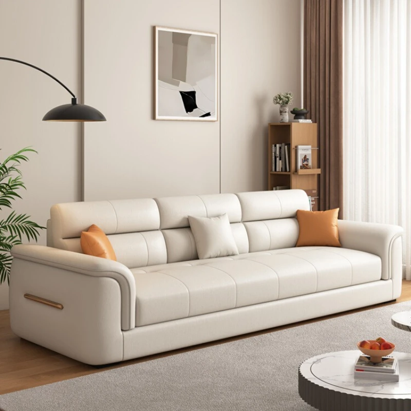 

Designer Luxury Living Room Sofas White Classic Soft Cheap Lounge Sofa Lazy Leather Modern Divani Per Soggiorno Home Furniture