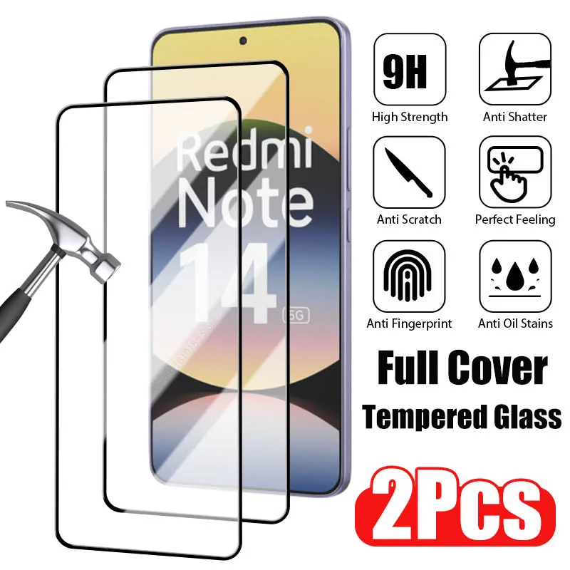 2PCS Full Cover Tem… - image