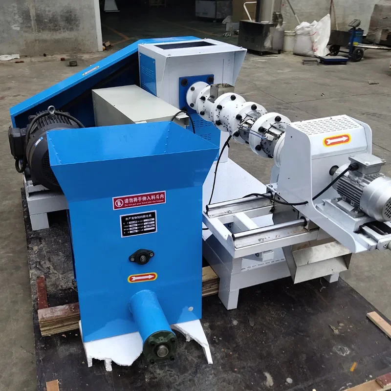 DGP80 High Productivity Dry Floating Fish Feed Extruder Machine Plant 300 Kg/h Multi Fish Food Small Making Machine