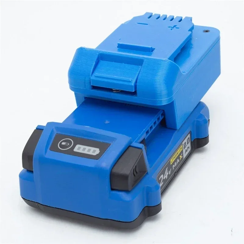Imagem -02 - Adaptador para Bateria de Lítio Kobalt 24v Convertido para Conversor de Ferramentas sem Fio Dewalt 18v Não Inclui Ferramentas e Bateria
