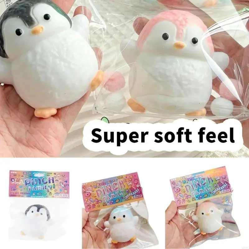 

M89C Cartoon Penguins Sensory Squeeze Игрушка