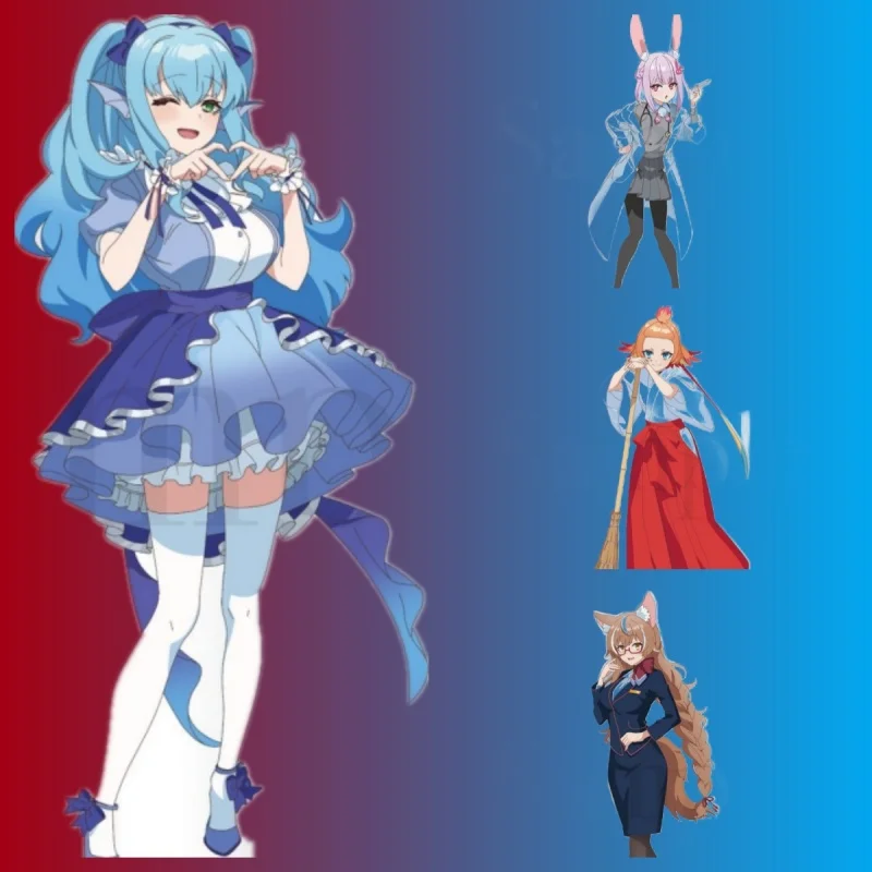 

A Misanthrope Teaches a Class for Demi-Humans 15CM ANIME Ningen Zero Mizukage Kyōka Acrylic figure stand ornament keychain