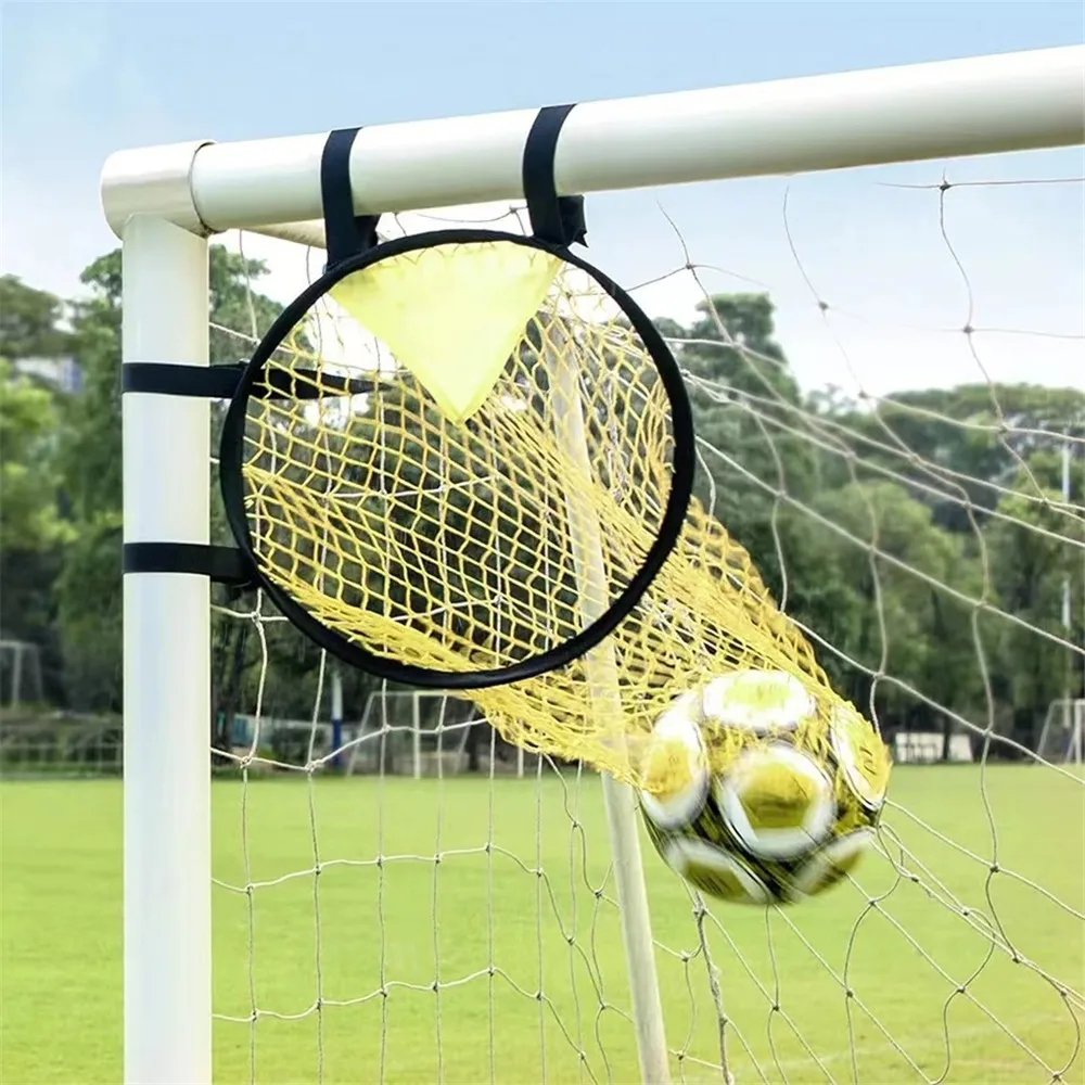 

2Pcs Football Penalty Kick Trainer Soccer Target Goal, Easy to Attach and Detach to The Goal, for Shooting Accuracy Training
