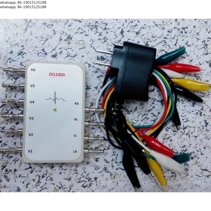 ECG Signal Simulator DG1000 - Portable Pulse Waveform Generator for Device Testing