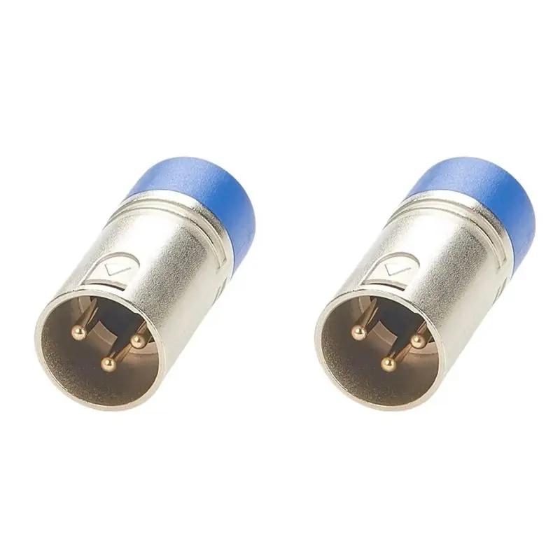 2X XLR 3Pin DMX512 Terminator Resistor,Terminal Resistance For Digital Multiplex Light Moving Heads Light Stage-B61B