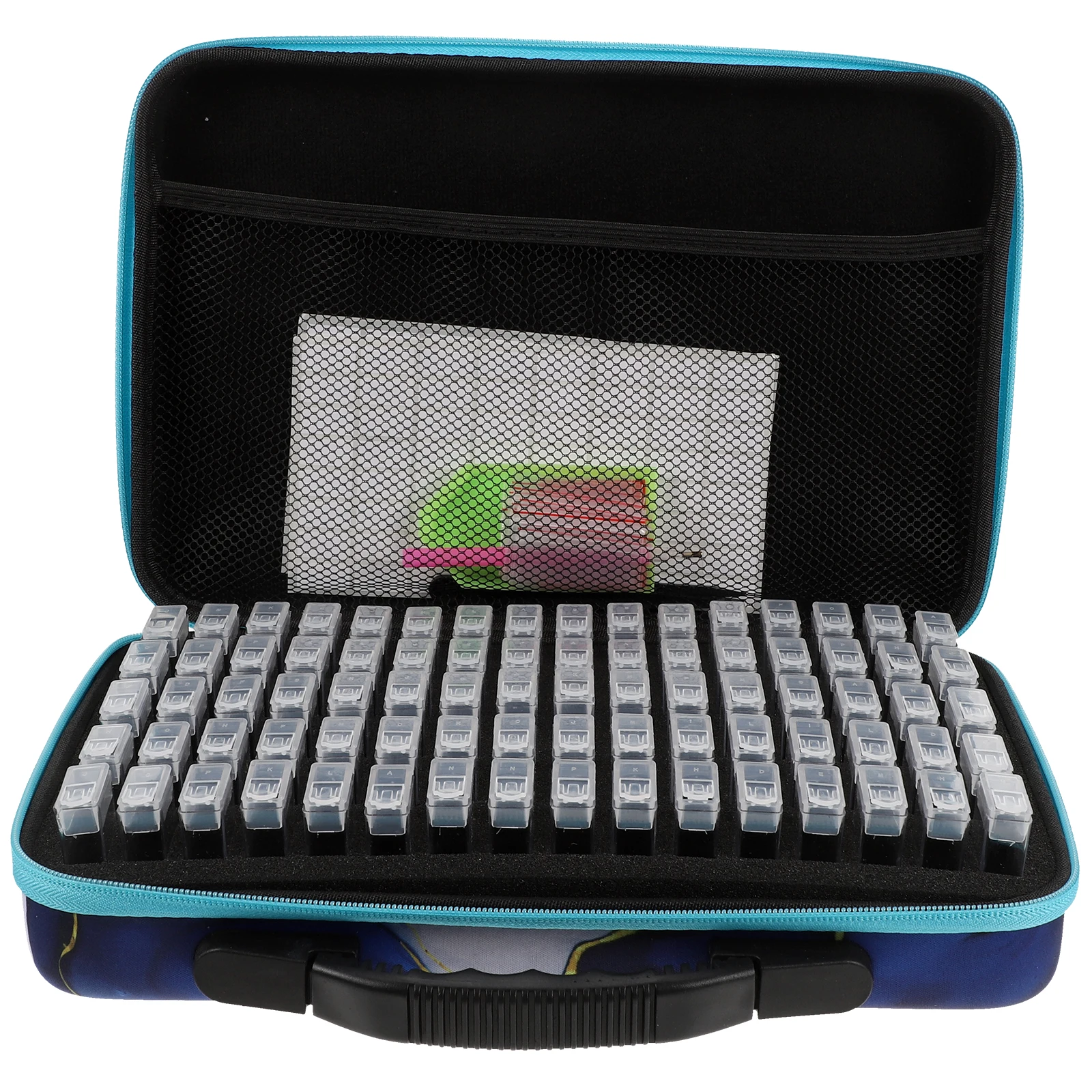 

Portable Storage Box DIY Rhinestone Holder Compact Size Jewelry Making Handicraft Beads Container Plastic Resin for Diamond