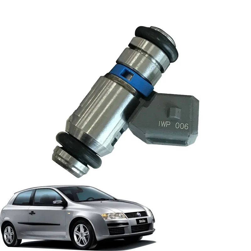 Fuel Injector IWP006 for Fiat 1.2L Fire Engine Punto Brava 60657179 (1 Piece, High Impedance)