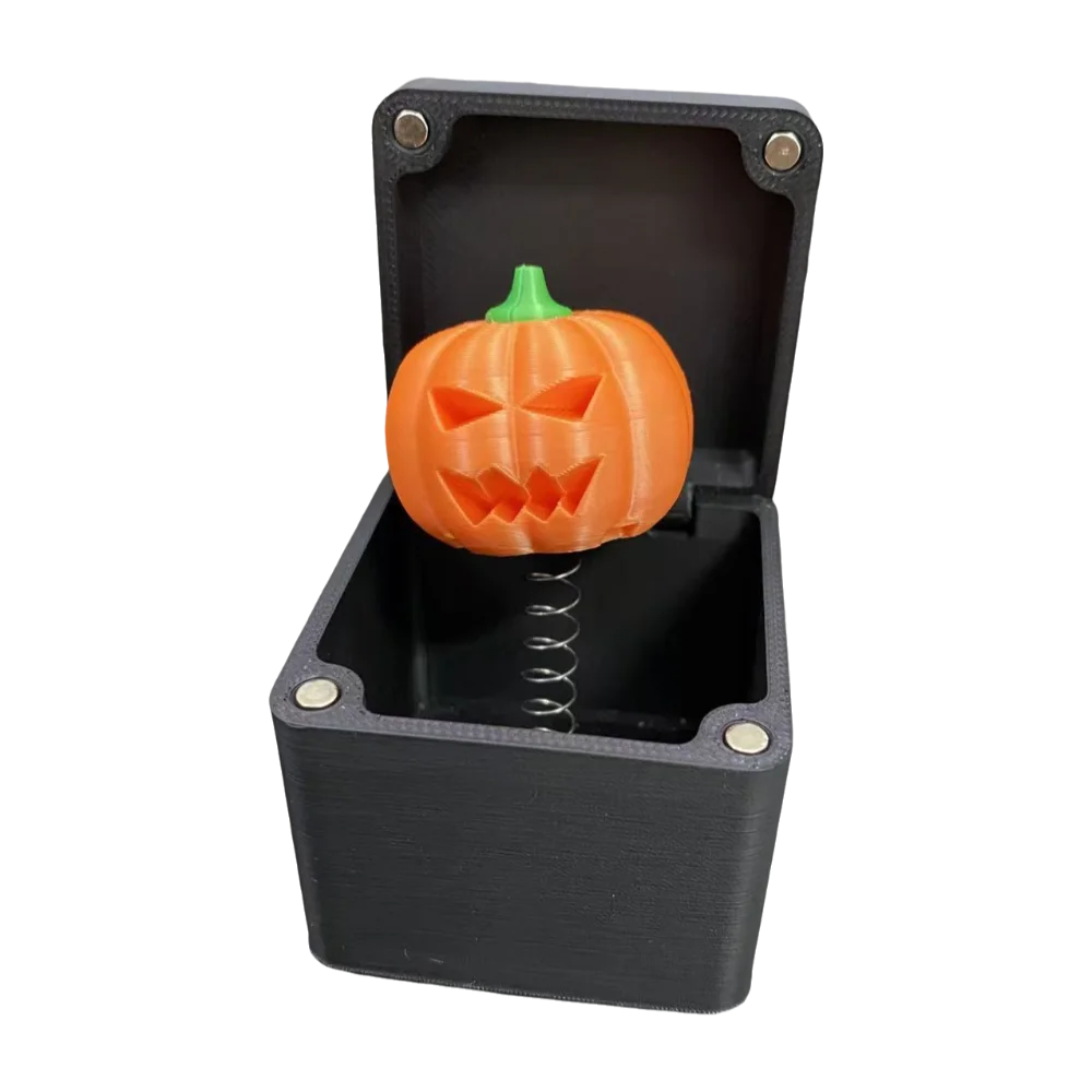 Funny Interesting Prank Gift Box Creative 3D Printed Halloween Annoying Gift Box Christmas tree Novelty Pop-Up Surprise