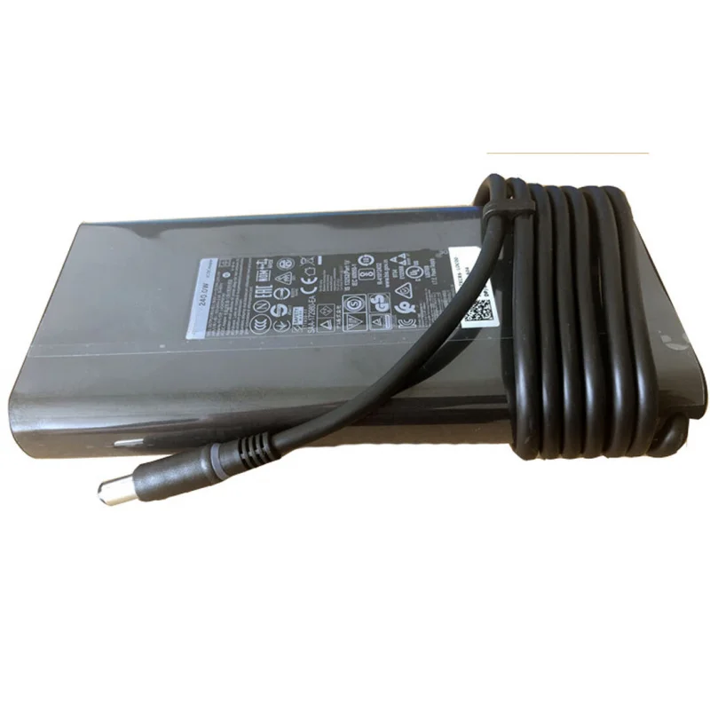 S+   19.5V 12.3A 240W AC Adapter For Dell Precision 7760 7770 Power Supply Cord 7.4MM