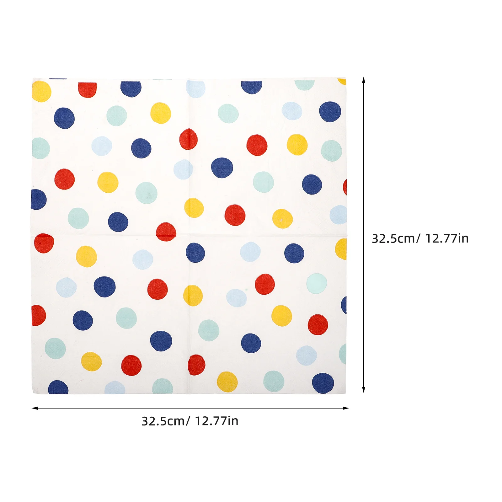 النقاط الملونة الطباعة المناديل الورقية الزخرفية لمستلزمات الحفلات تحت عنوان عطلة مهرجان أدوات المائدة عشاء المتاح #6