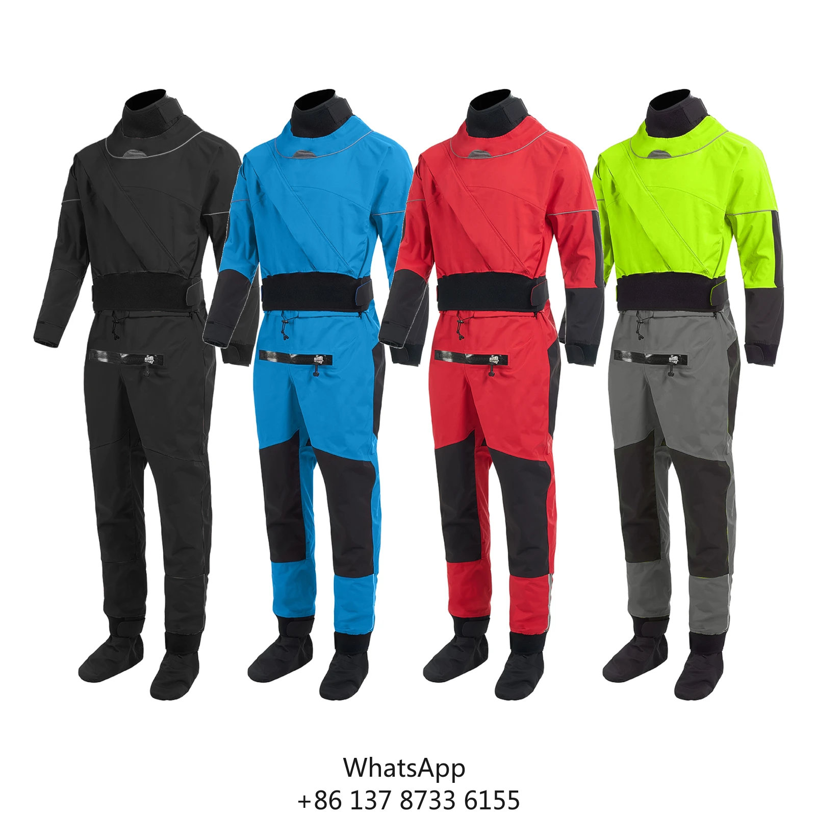 Ready To Ship Breathable Freediving Kayak Dry Suit Waterproof Sail Fishing Expedition Paddling Neoprene Drysuits For Men