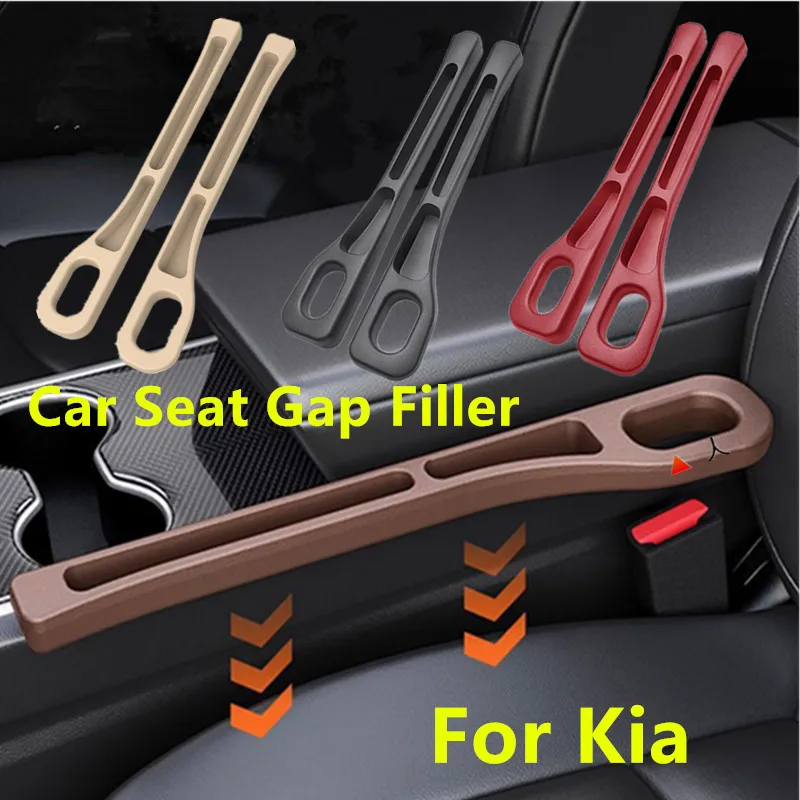 Car Seat Gap Leak-proof Filler Plug Strip With Slot Storage Filling Decor Strip For KIA Sportage Sorento K3 K2 K5 K9 KX3 Cerato