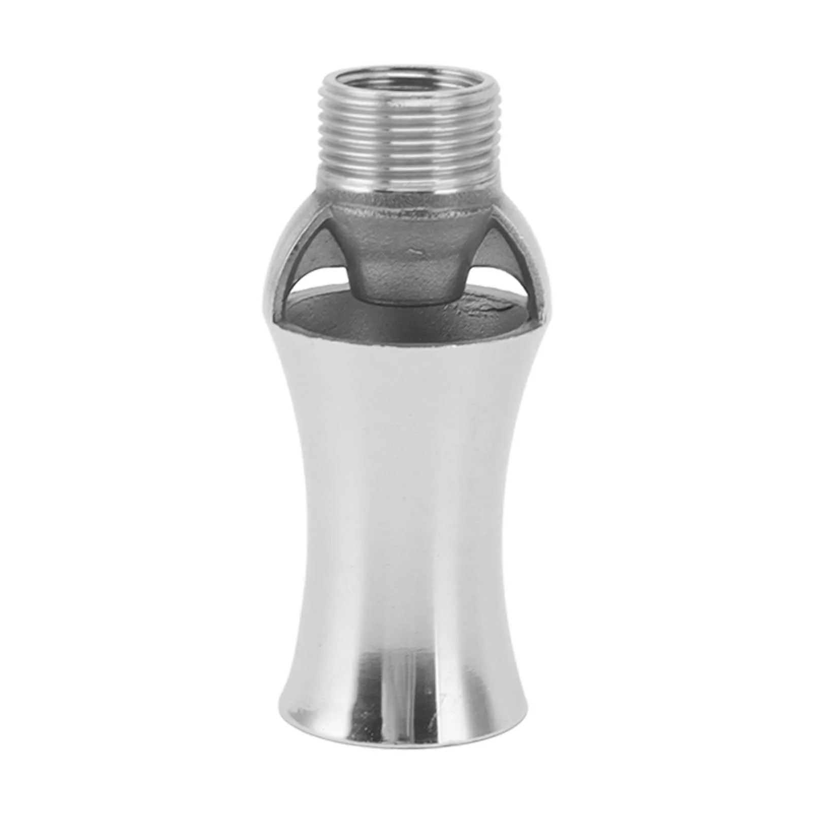 Stainless Steel Ice Tower Cascade Cedar Water Fountain Nozzle 1/2 Inch Internal Thread 3/4 Inch External Thread for Garden