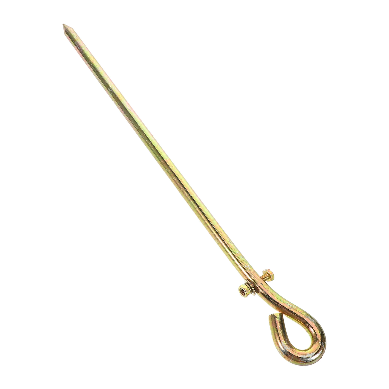 

Portable Grounding Rod Brass Earthing Pin for Electric Fence Generator Antenna Satellite Dish Metal Wire Gardening Outdoor Use