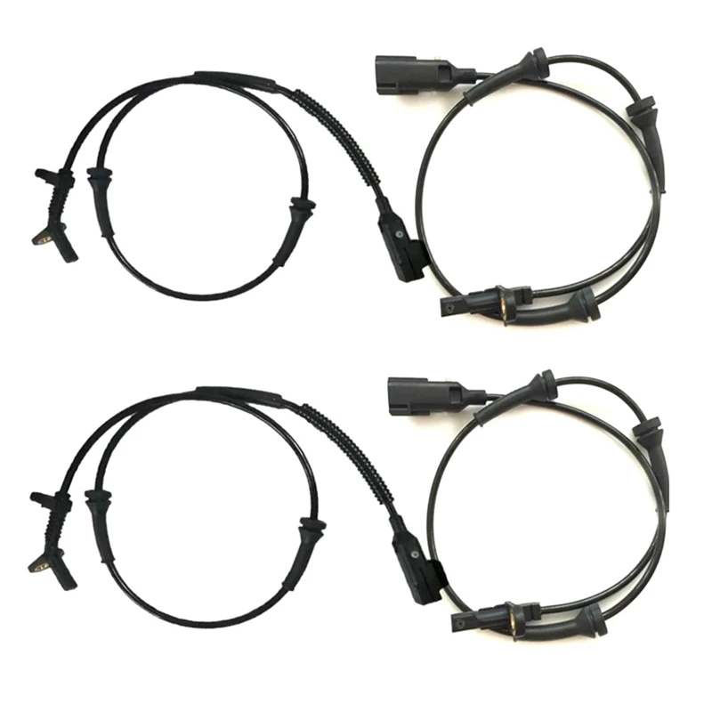 

4Pcs Car Front Rear Wheel Speed ABS Sensor LR024202 LR024203 For Land Range Rover Evoque Discovery Sport