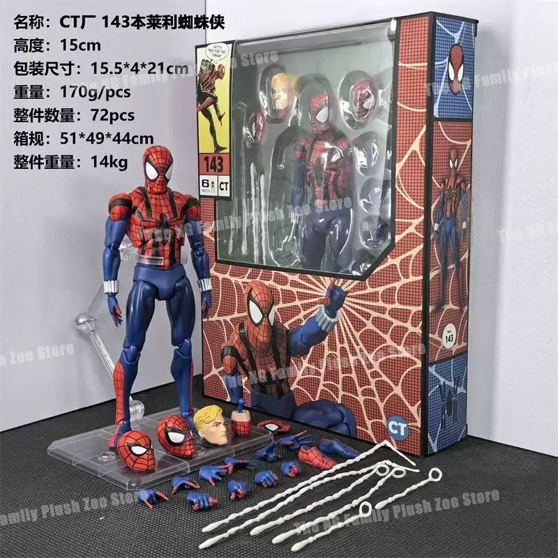 In-Stock Ct Toys Ben Reilly Comic Ver Mafex 143 Spiderman The