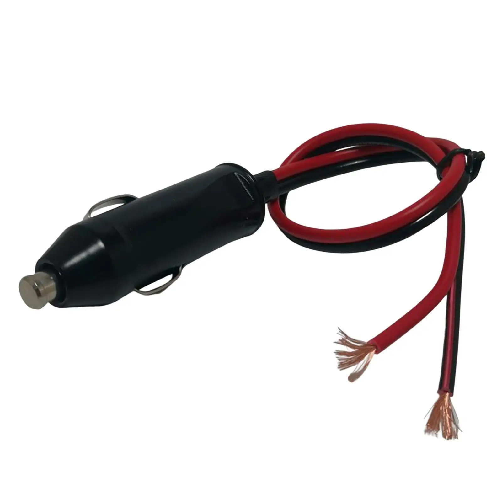 12V 24V Cigarette Lighter Male Plug with Leads Replace Part 30A Fuse power Cord Trucks Easy to Plug in Durable