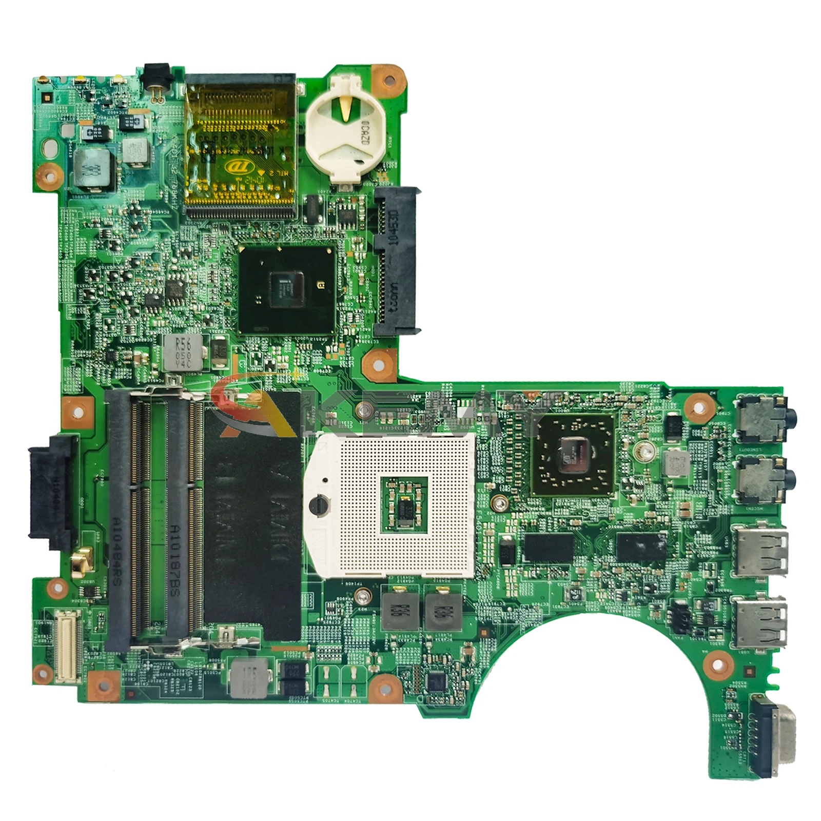 Imagem -03 - Akemy para Laptop Dell Inspiron N4030 Motherboard 052592 102121 48.4ek19.011 Mainboard Hm57 Ddr3 Cn0r2xk8 0h38xd Totalmente Testado