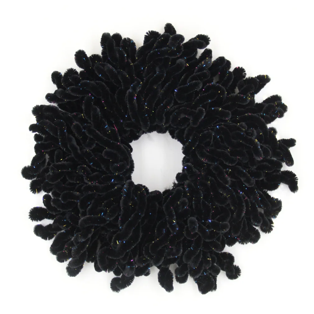 Shinning Flexible Rubber Band Muslim Hijab Volumizing Scrunchie Big Hair Ring Tie Headwear Hair Accessories