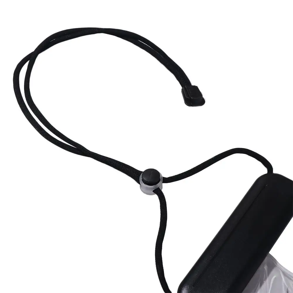 

Transparent Waterproof Mobile Phone Bag Touch Screen Diving Skiing Swimming Hanging on Neck Phone Bag PVC