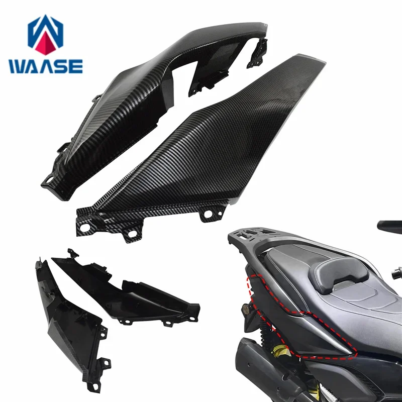 

WAASE Left & Right Rear Seat Side Panel Frame Cover Fairing Cowl Replacement Parts For Yamaha X-MAX XMAX 300 2023 2024