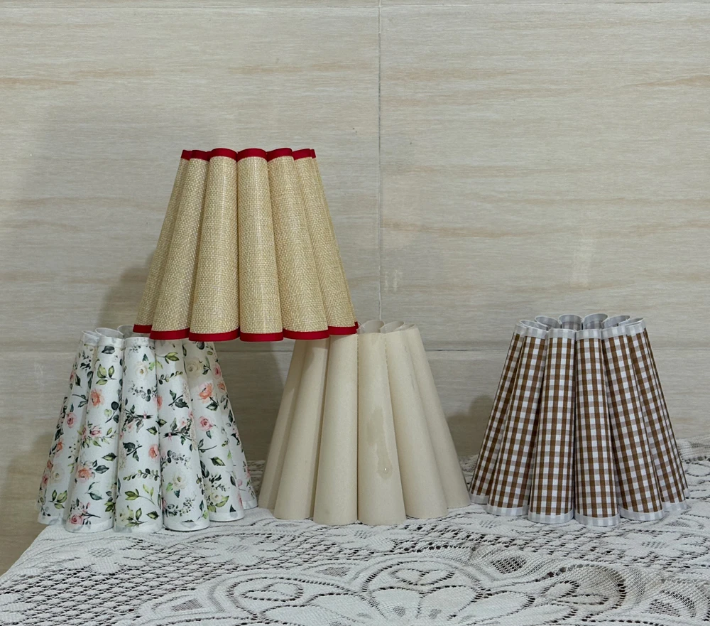 

Тканевый абажур с лепестками, осветительные аксессуары, украшение в виде цветов, проживание в семье, отель, спальня, настольная лампа, абажур с восемью лепестками, оптовая продажа