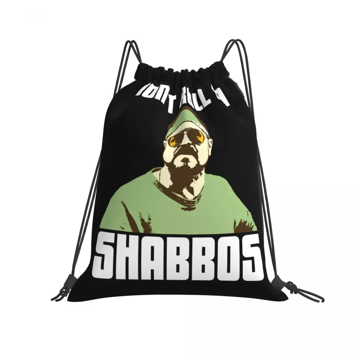 I Don'T Roll On Shabbos Walter The Big Lebowski Drawstring Bags Gym Bag Newest Clothes Backpacks