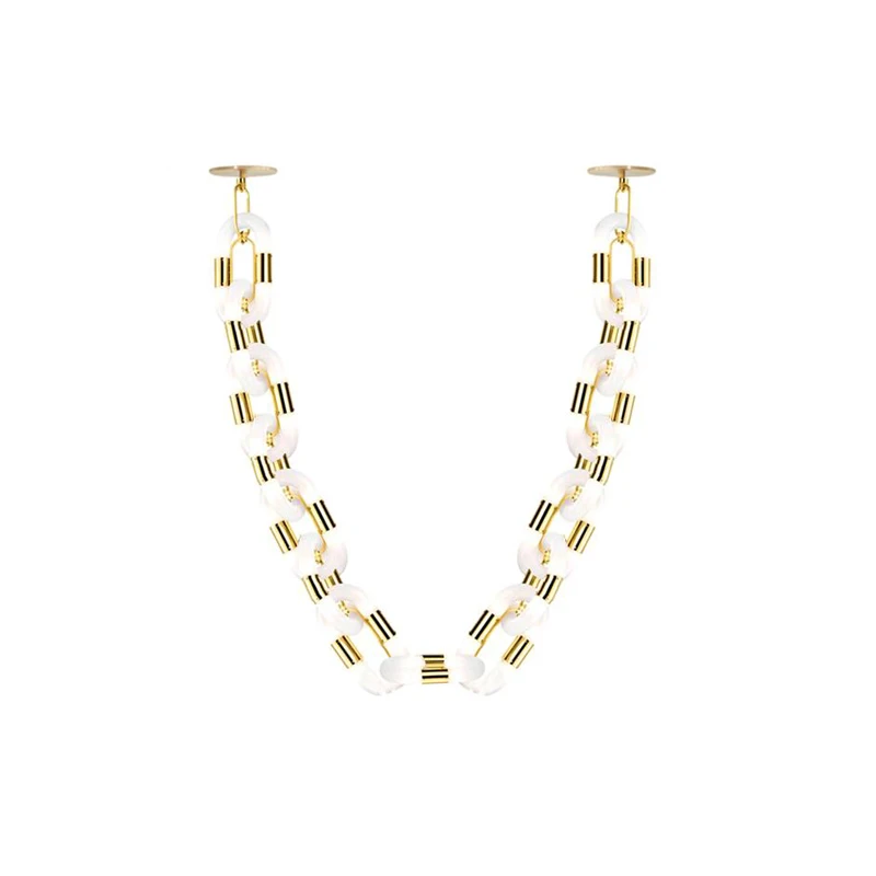 

Trendy Chain Series Gold High Ceiling Lamp Ceiling LED Pendant,Lustre Suspension Luminaire Decor Staircase Living Room Villas