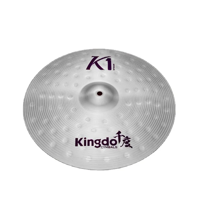 

2025 China Kingdo Best Price K1 16\" Crash Cymbals Professional Musical Instruments Drum Set Accessory