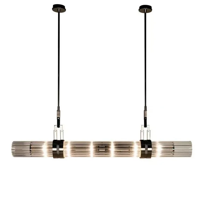 

Postmodern designer personality strip lamp Nordic simple shop bar chandelier