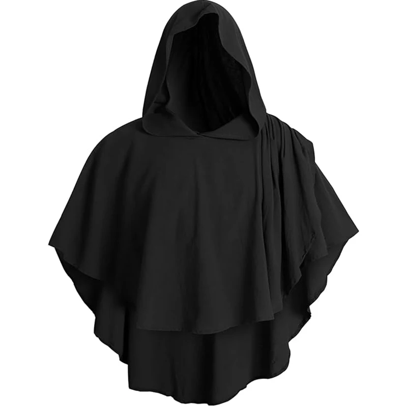 Renaissance Hooded Cloak Medieval Halloween Cloak With Hood Padme Costume Cloak