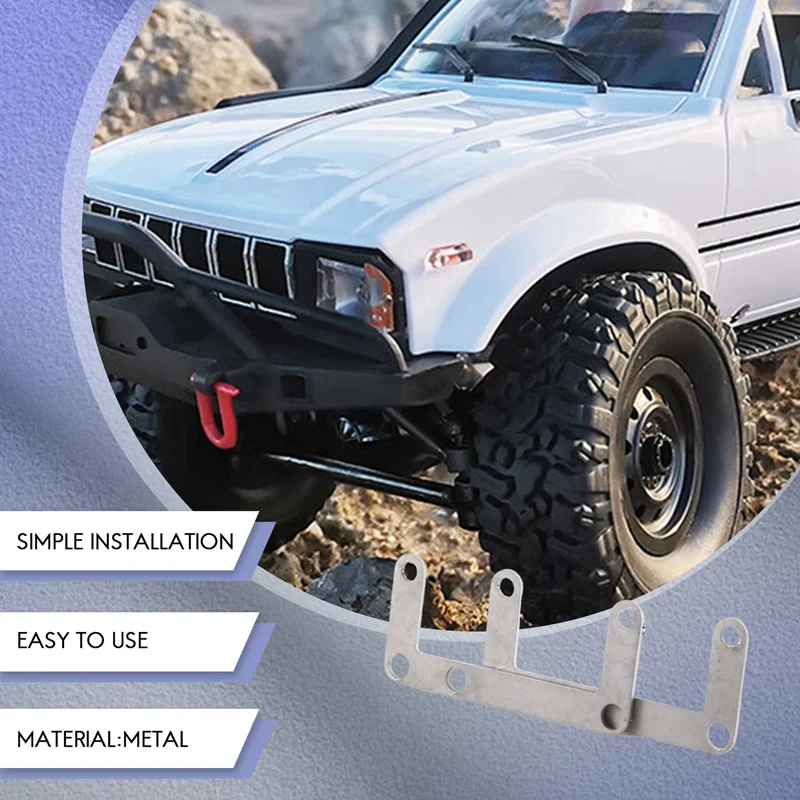 2 Speed Metal Heightening Bracket Raising Bracket for MN D90 D99S MN99S C24 B24 RC Car Upgrade Parts [wvrae34]