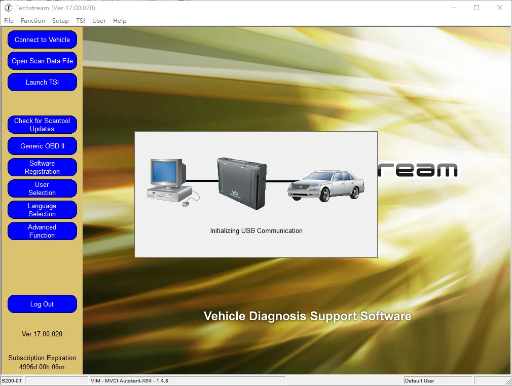 Newest Version 11/2023 FOR TOYOTA TIS Techstream 18.00.008 Software Link and Active Code Work with MINIVCI MINI VCI