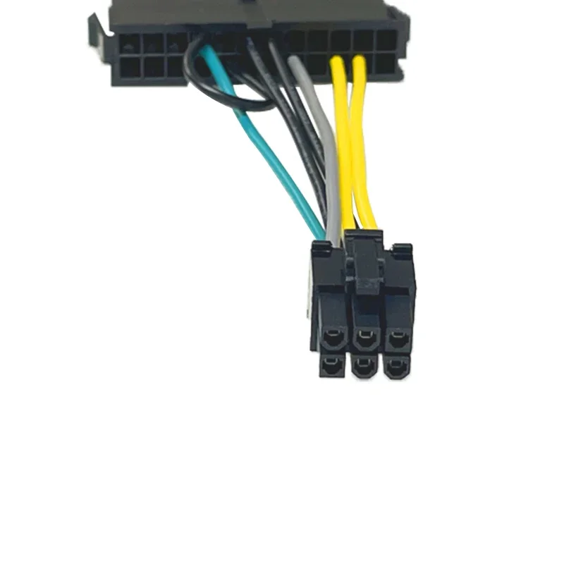ATX 전원 공급 장치 마더보드 인터페이스 코드, 24p-6p 변환 케이블, 18AWG, DELL 7050 3669 3050 5050 3668