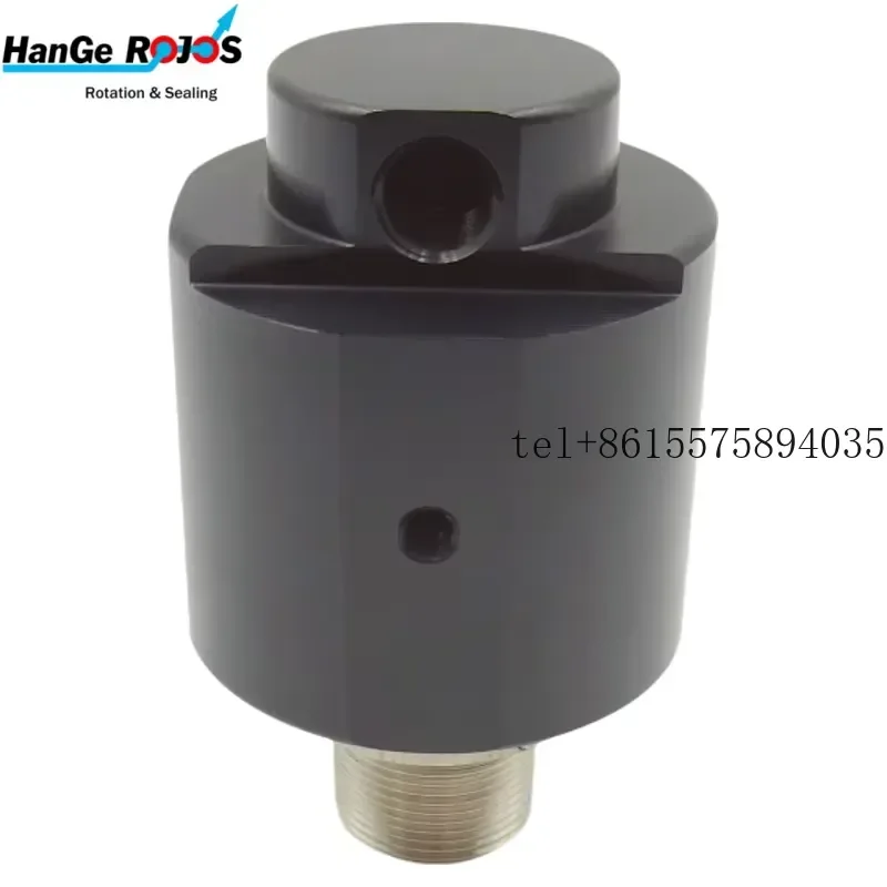 hot Customizable M28L-11 Jaw-Jaw Type Swivels Water Rotary Joint Aluminum G1/4 Threaded Connection Single-Flow Oxidized