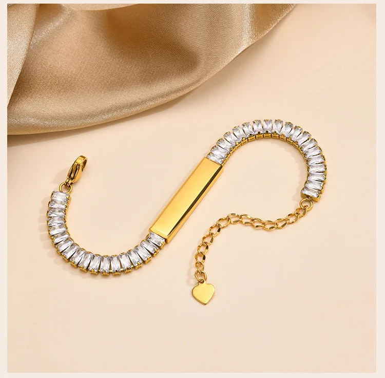 Personalisiertes Namens-Baby-Blumen-Armband, 18K Vergoldeter Blumen-ID-Anhänger für Kinder, Wasserfestes Anlaufgeschütztes Geburtstagsgeschenk – Detail 8