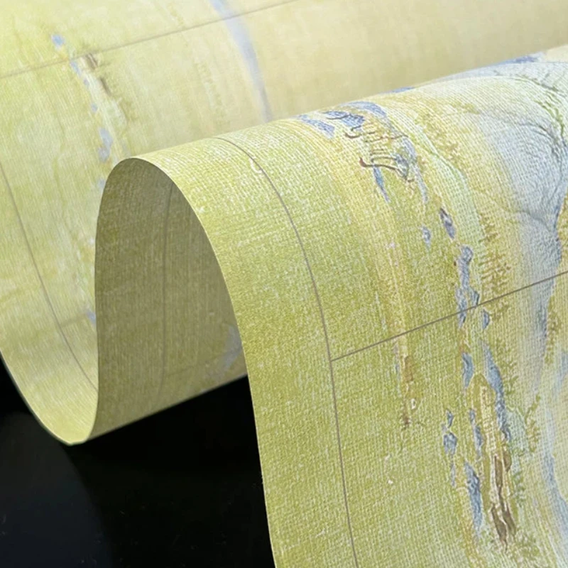 Batik Spray Landscape Half Ripe Xuan Paper Scroll Thickened Blank Grid Rice Paper Regular Running Script Writing Wax Dye Papel